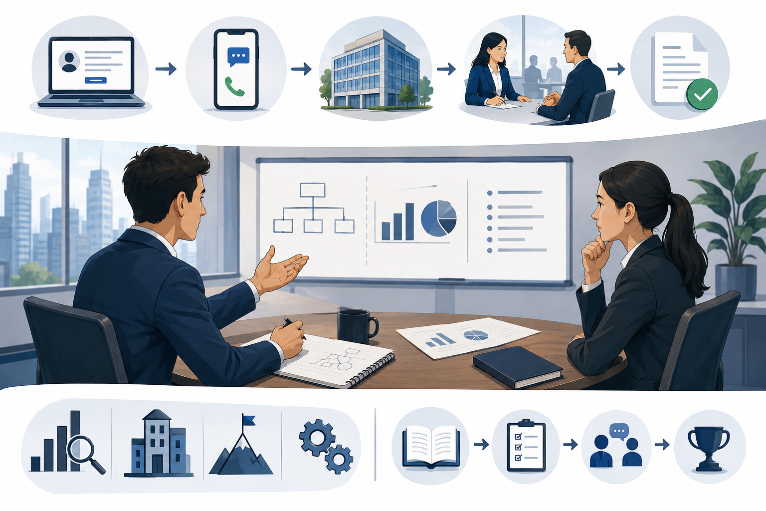 The McKinsey, Bain, and BCG interview process and case interviews